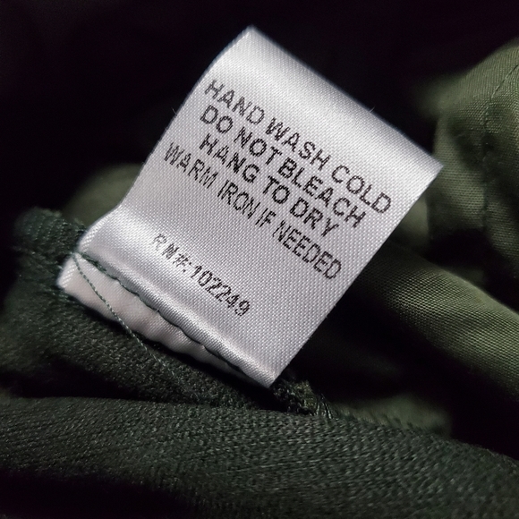 Skies are Blue green corduroy skirt - Picture 5 of 6